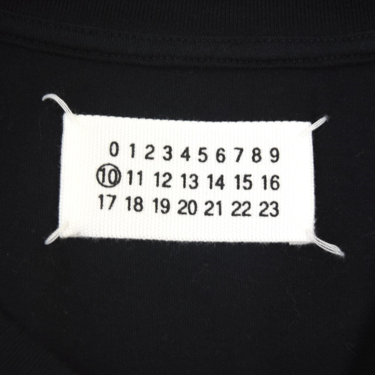 Martin Margiela 立体グラデーションデザインTシャツ ここのえタグ 2007SS 本人期 古着・中古-4枚目のアイテム画像