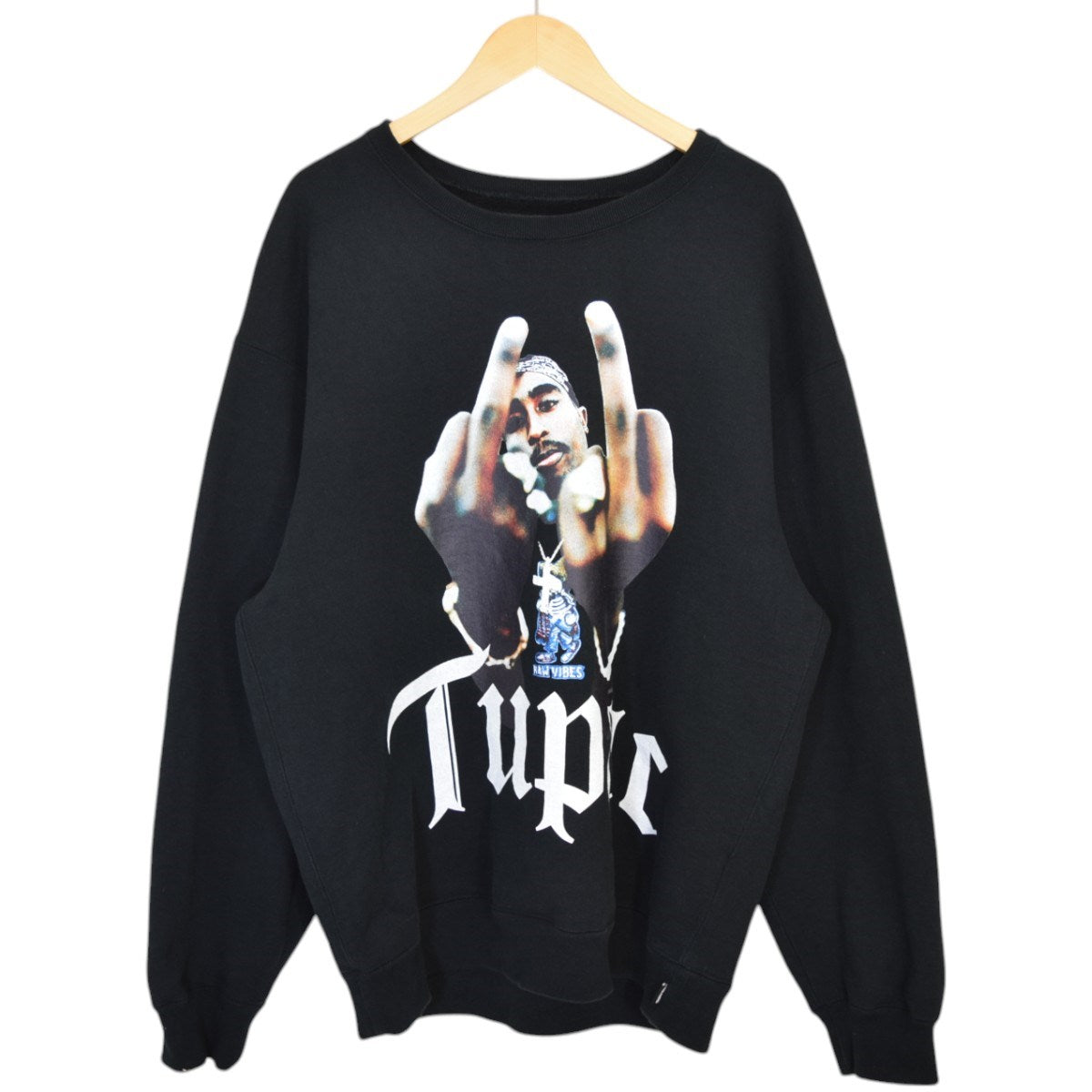 WACKO MARIA TUPAC CREW NECK SWEAT SHIRT2PAC スウェット 2023AW 古着・中古-1枚目のアイテム画像
