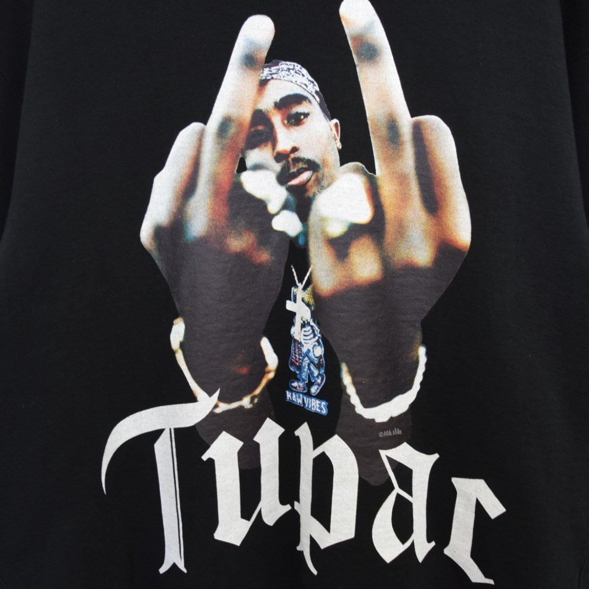 WACKO MARIA TUPAC CREW NECK SWEAT SHIRT2PAC スウェット 2023AW 古着・中古-4枚目のアイテム画像