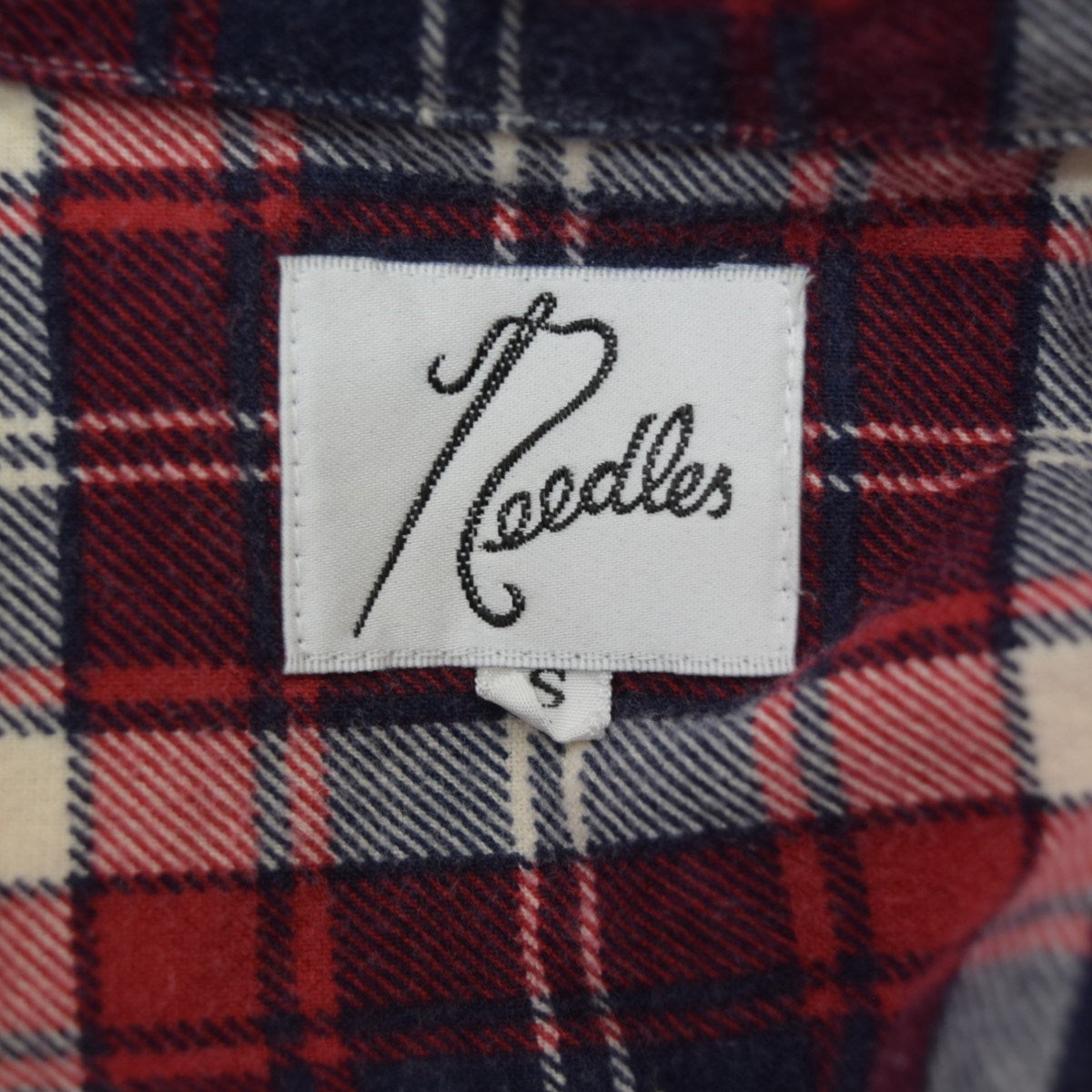 Needles コットンフランネルチェックシャツ 古着・中古-5枚目のアイテム画像