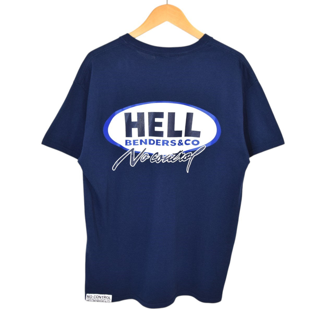 HELLBENDERS＆CO(ヘルベンダース) ロゴプリント ポケットTシャツ