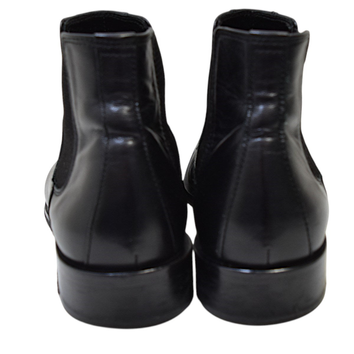 PADRONE BEAMS別注 square toe boots 40 ブラック PADRONE(パドローネ) BEAMS別注 square toe bootsサイドゴア