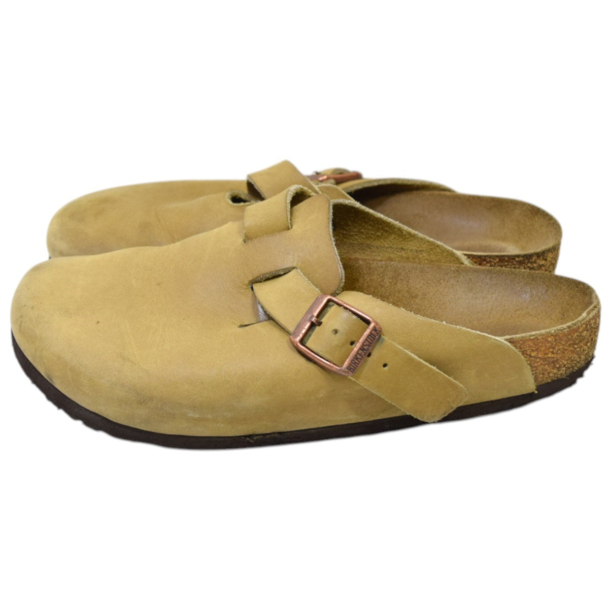 BIRKENSTOCK BOSTONサンダル サイズ240 BIRKENSTOCK(ビルケンシュトック) Bostonレザークロッグサンダル
