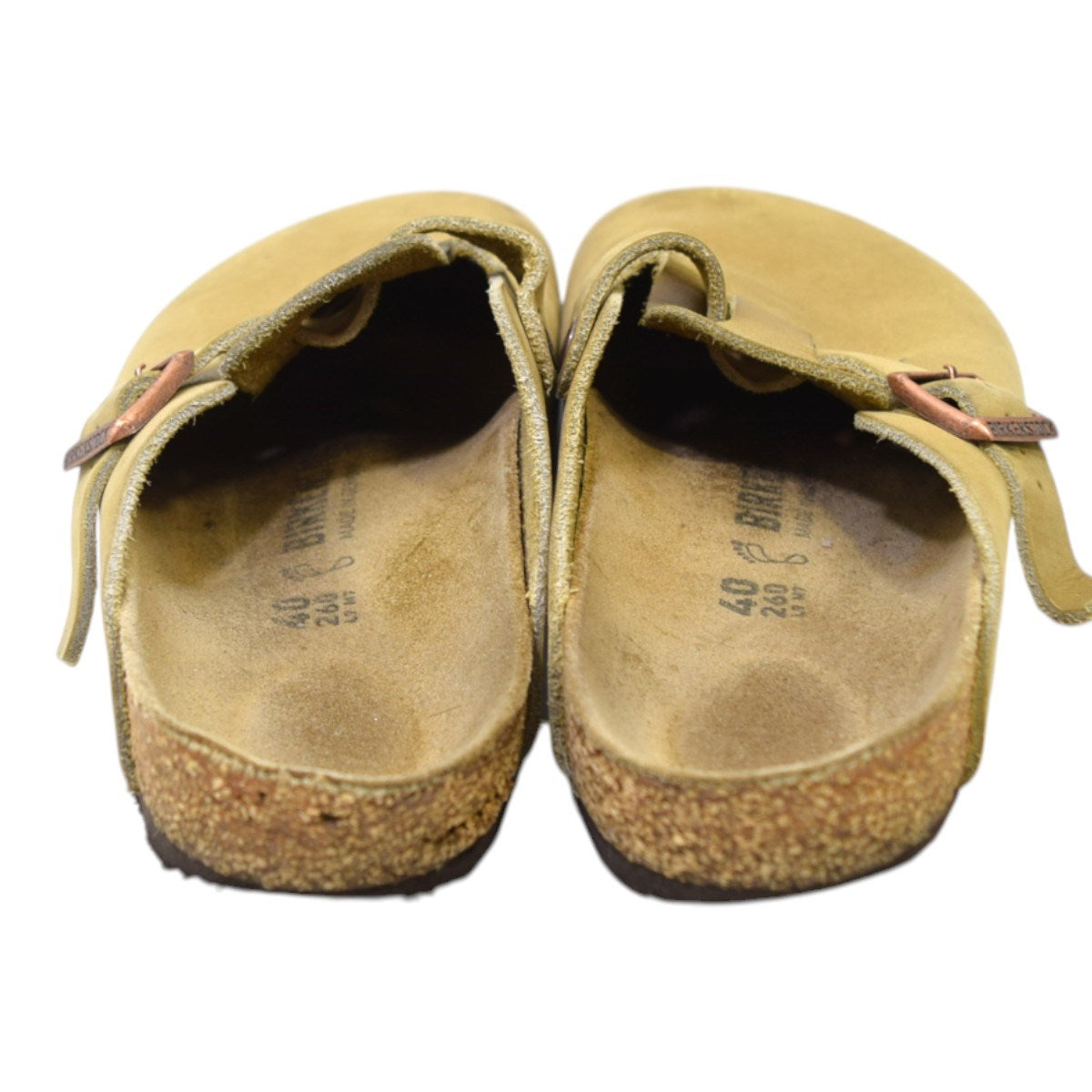 BIRKENSTOCK(ビルケンシュトック) Bostonレザークロッグサンダル
