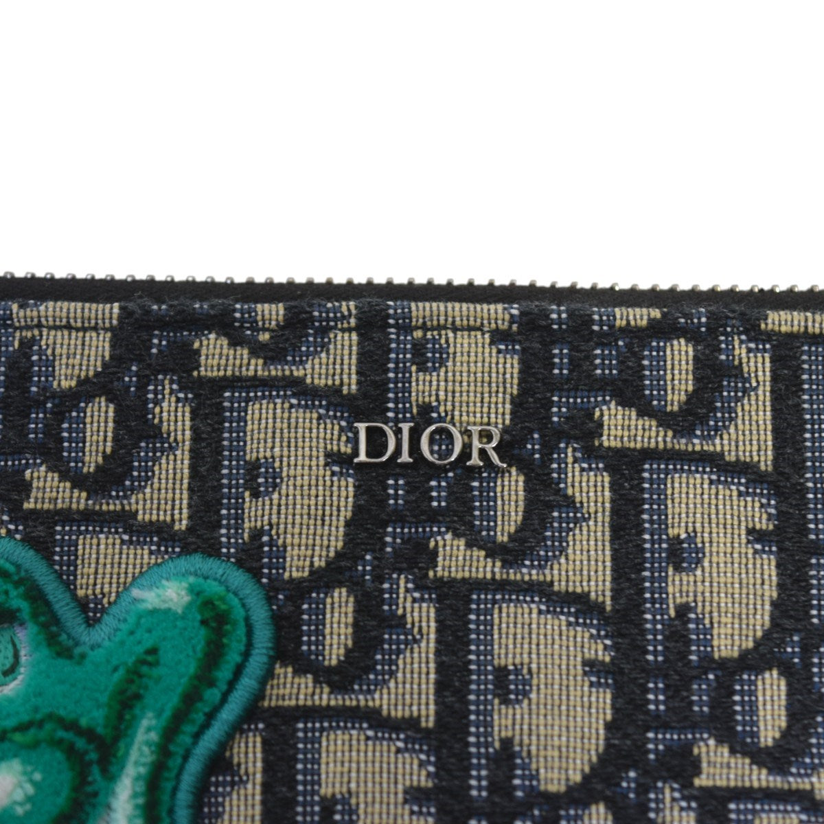 Christian Dior×Kenny Scharf オブリークキャンバスクラッチバッグ22-BO-0211 古着・中古-3枚目のアイテム画像