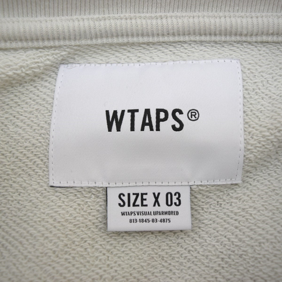 WTAPS(ダブルタップス) ACADEMY SWEATERクルーネックスウェット