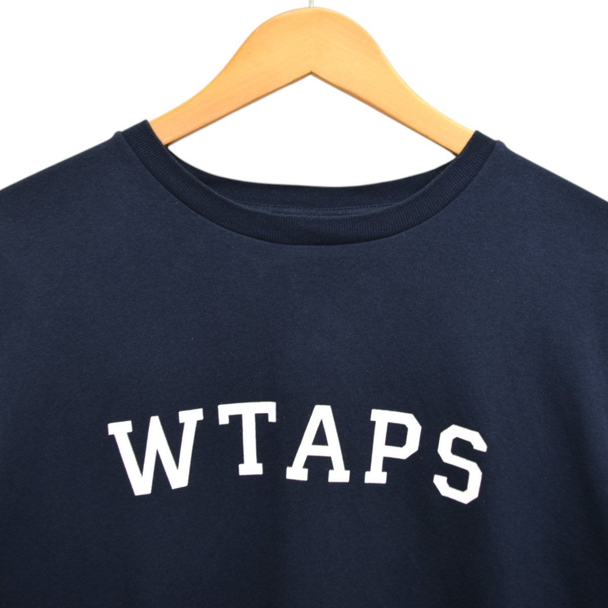 ダブルタップス WTAPS COLLEGE LS COTTON GLAY ロンt