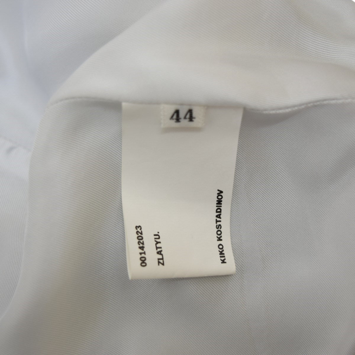 kiko kostadinov 0014 23ss サイズ44 KIKO KOSTADINOV 23ss KREUK BLAZER 44 - メルカリ