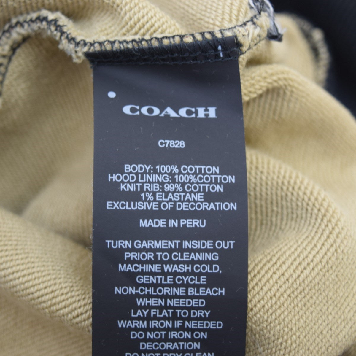 COACH(コーチ) シグネチャー フーディープルオーバーパーカー