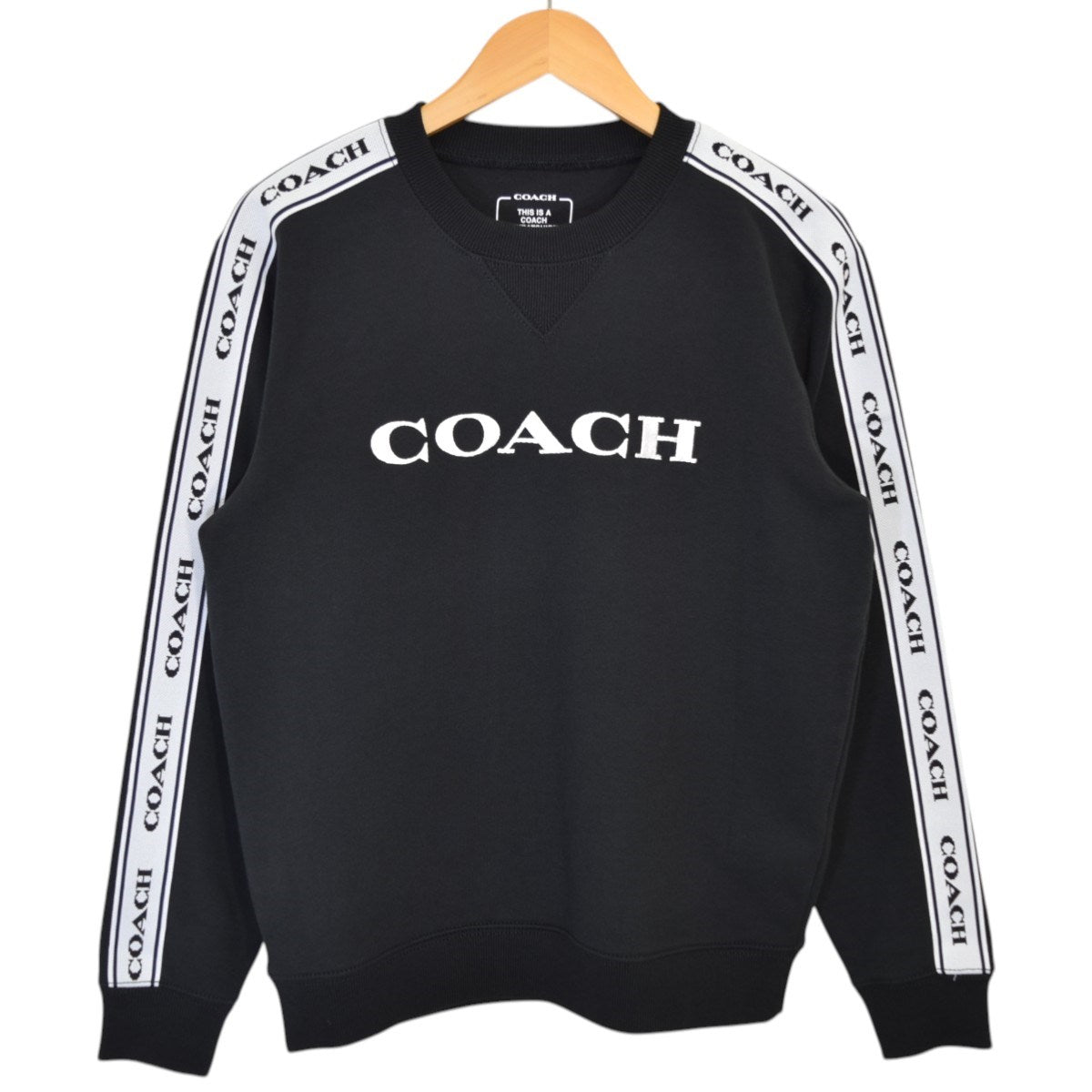 半額 50％OFFの通販 COACH(コーチ) エッセンシャル スウェットC8785 クルーネック ポケモンカードゲーム