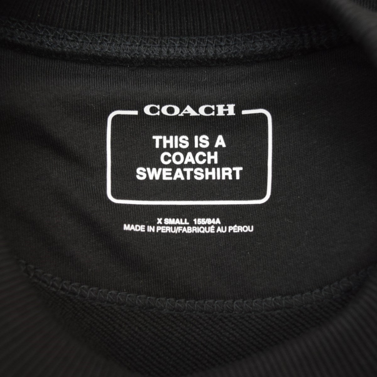 COACH(コーチ) エッセンシャル クルーネック スウェットC8785