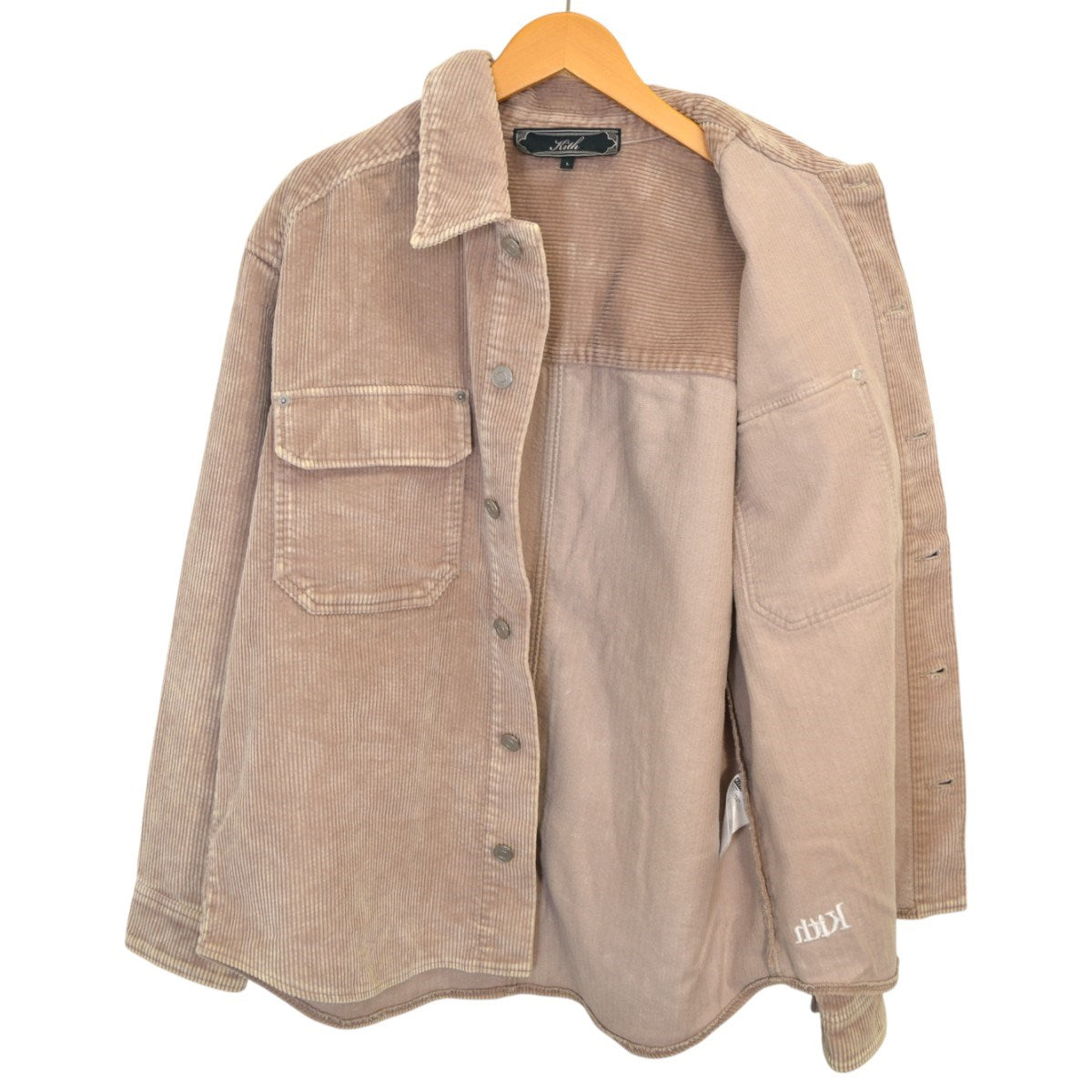 KITH ホワイト コーデュロイジャケット S Kith Mens Kith Corduroy Collared Laight Jacket sz M | eBay