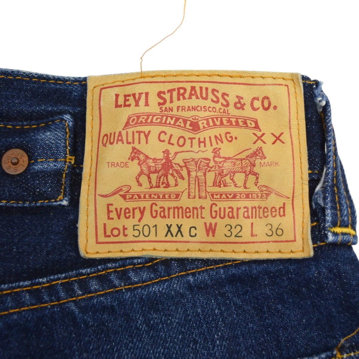 LEVI'S(リーバイス) 501xxcデニムパンツ 98年製 MADE IN USA