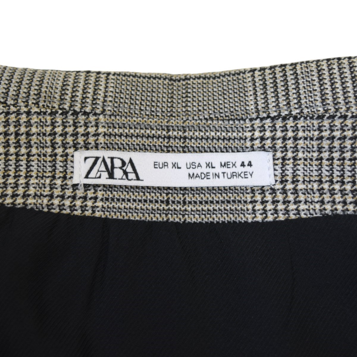 ZARA チェックジップジャケット 古着・中古-6枚目のアイテム画像