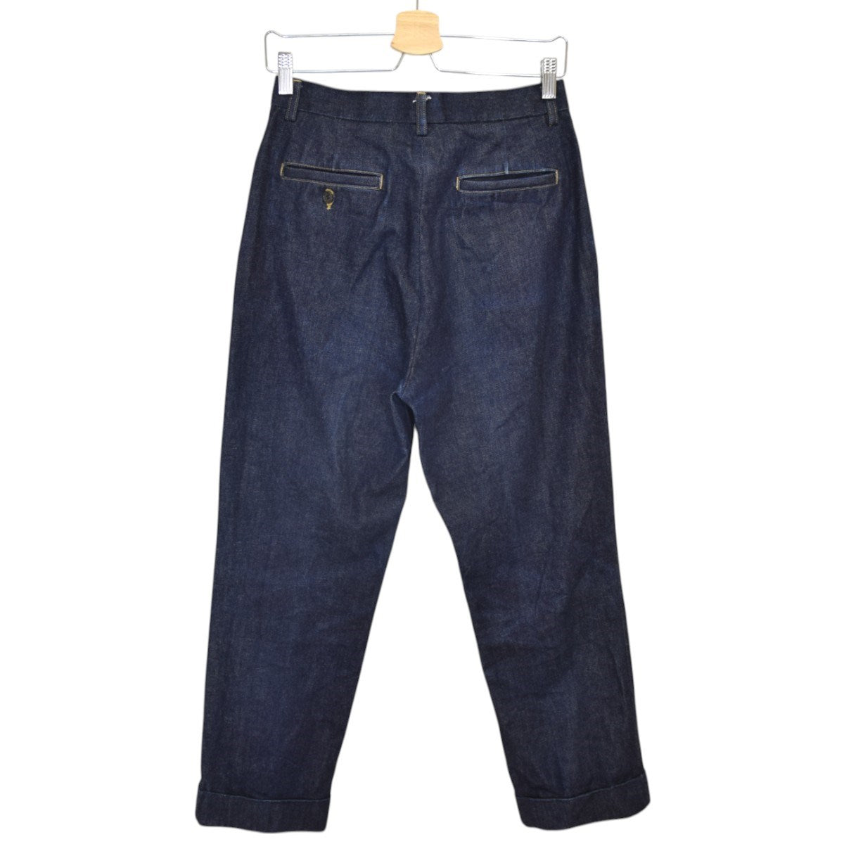 未使用★R’IAM スラックスDENIM プラージュ Plage R'IAM スラックスDENIM （ブルー A