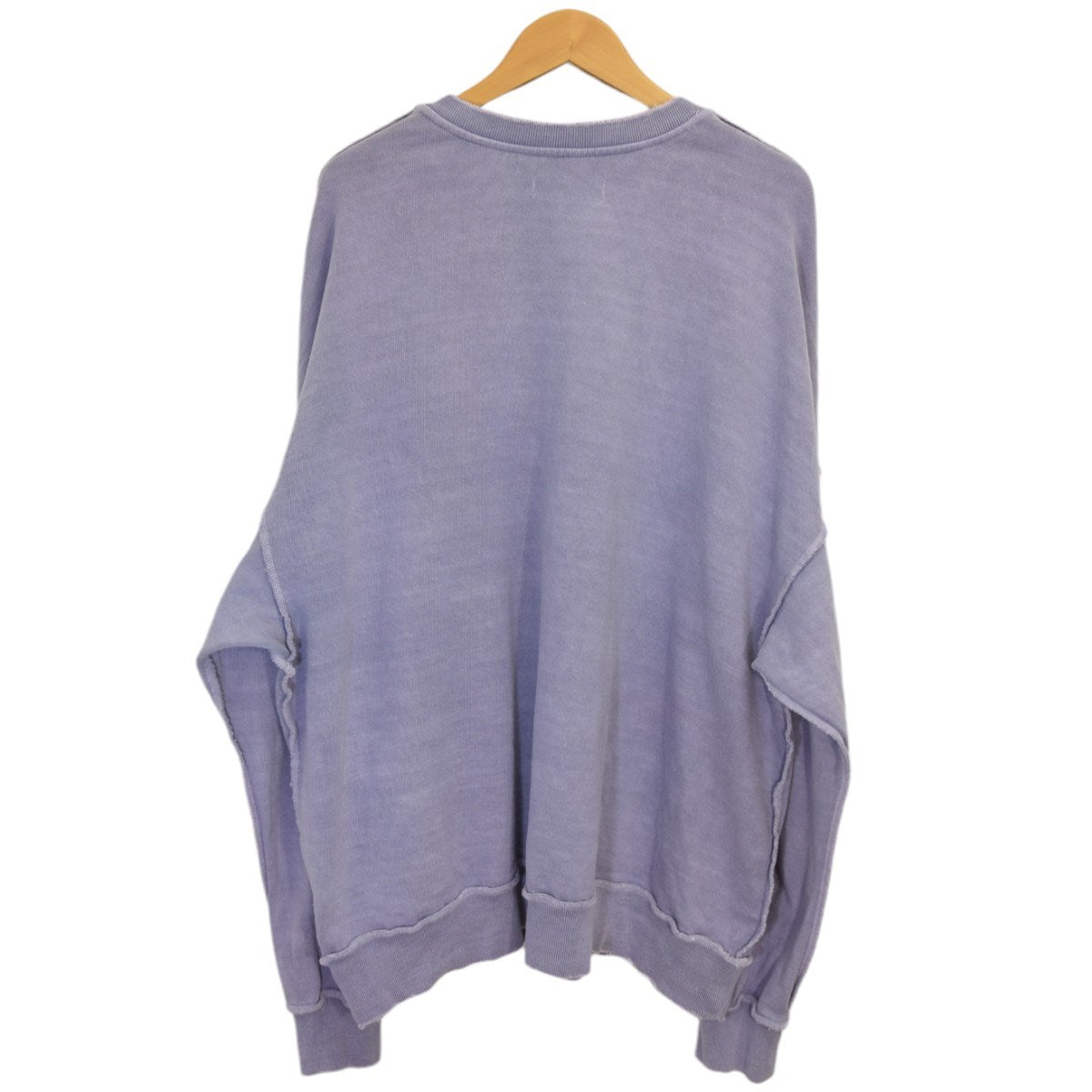DAMEGE ZIP OVER SWEAT CREWダメージ加工スウェットJie-23W-CT03