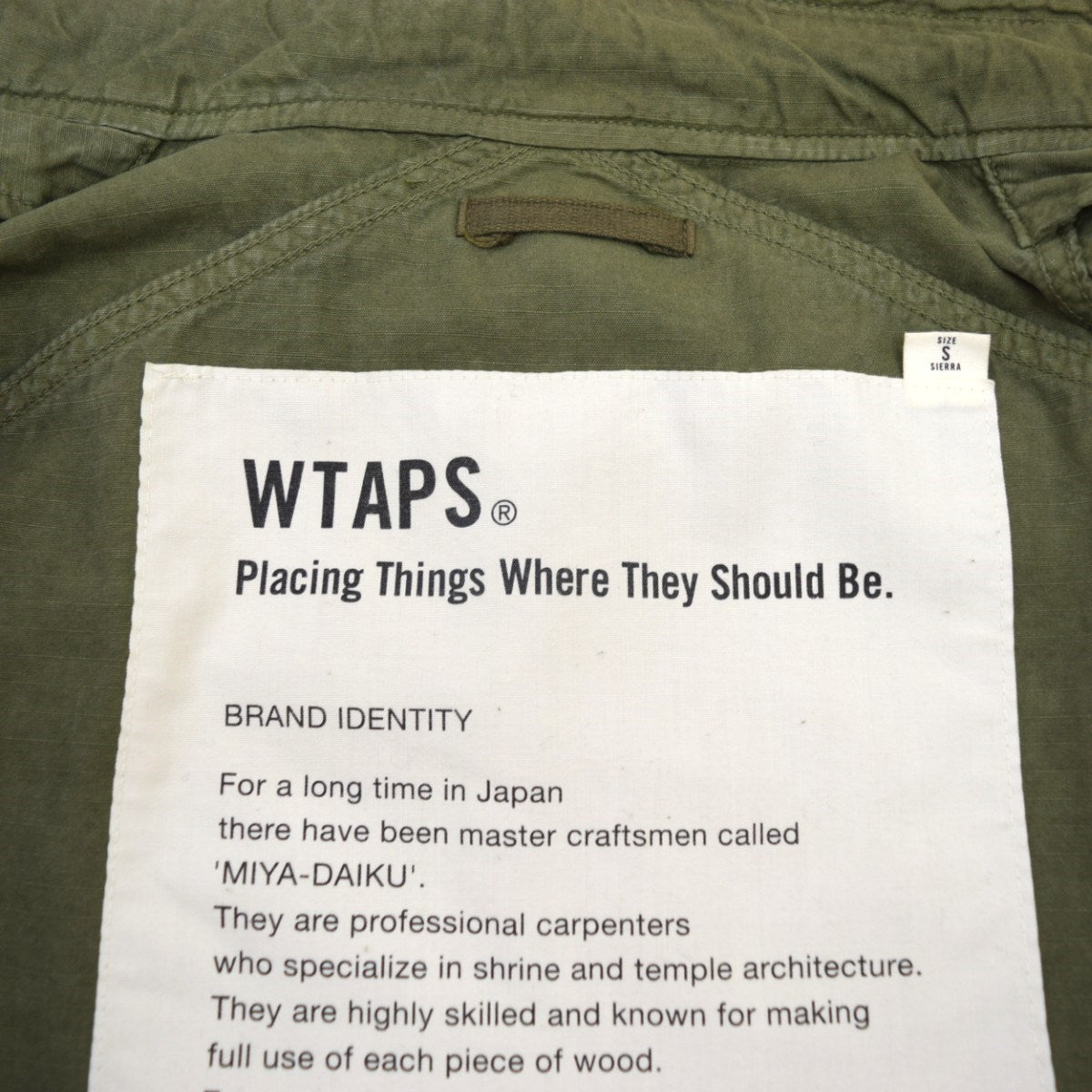 21aw 2021 新品 WTAPS フィールド ジャケット サイズ M 21aw 2021 新品 WTAPS フィールド ジャケット サイズ M 21aw