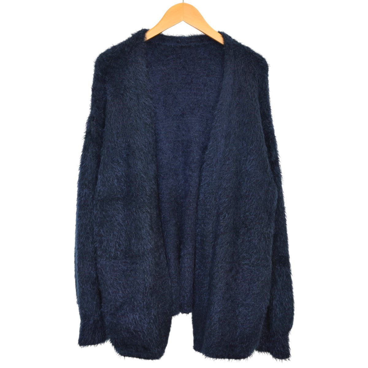 CITY SHAGGY KNIT CDモヘア混シャギーカーディガン218331012 古着・中古-1枚目のアイテム画像