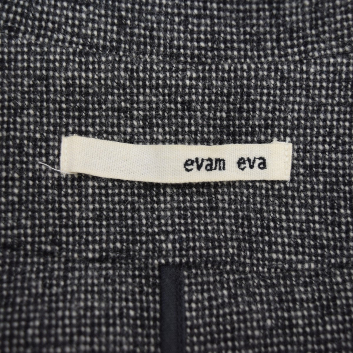 evam eva アンゴラミックスコートE173T082 古着・中古-6枚目のアイテム画像