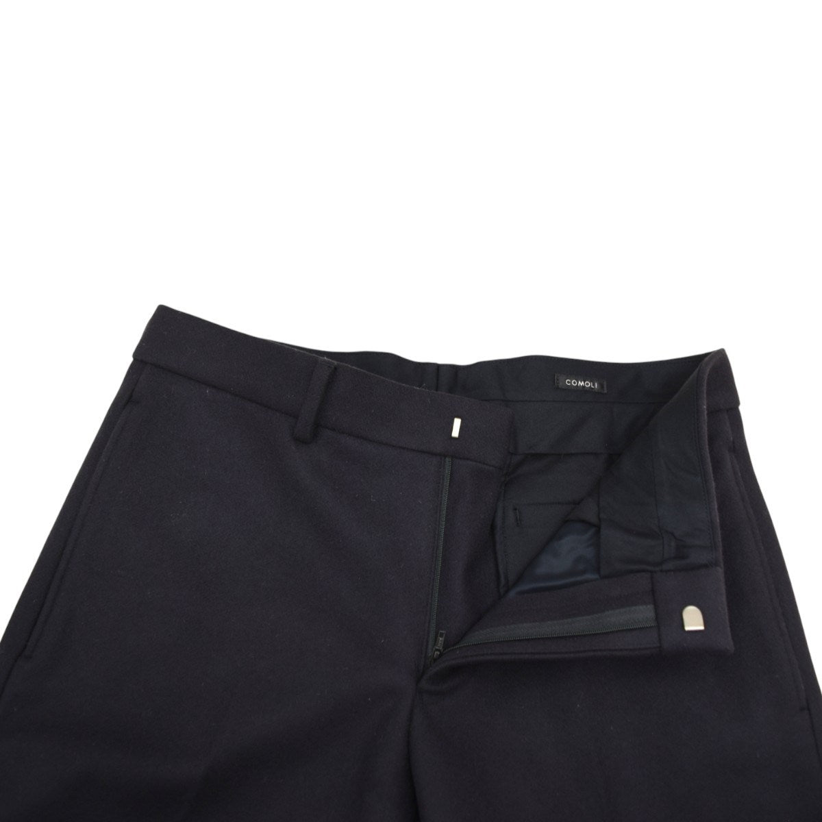 COMOLI パイプドステムパンツ 23AW （サイズ3） COMOLI コーデュロイ パイプドステム パンツ , Black – Navyblue