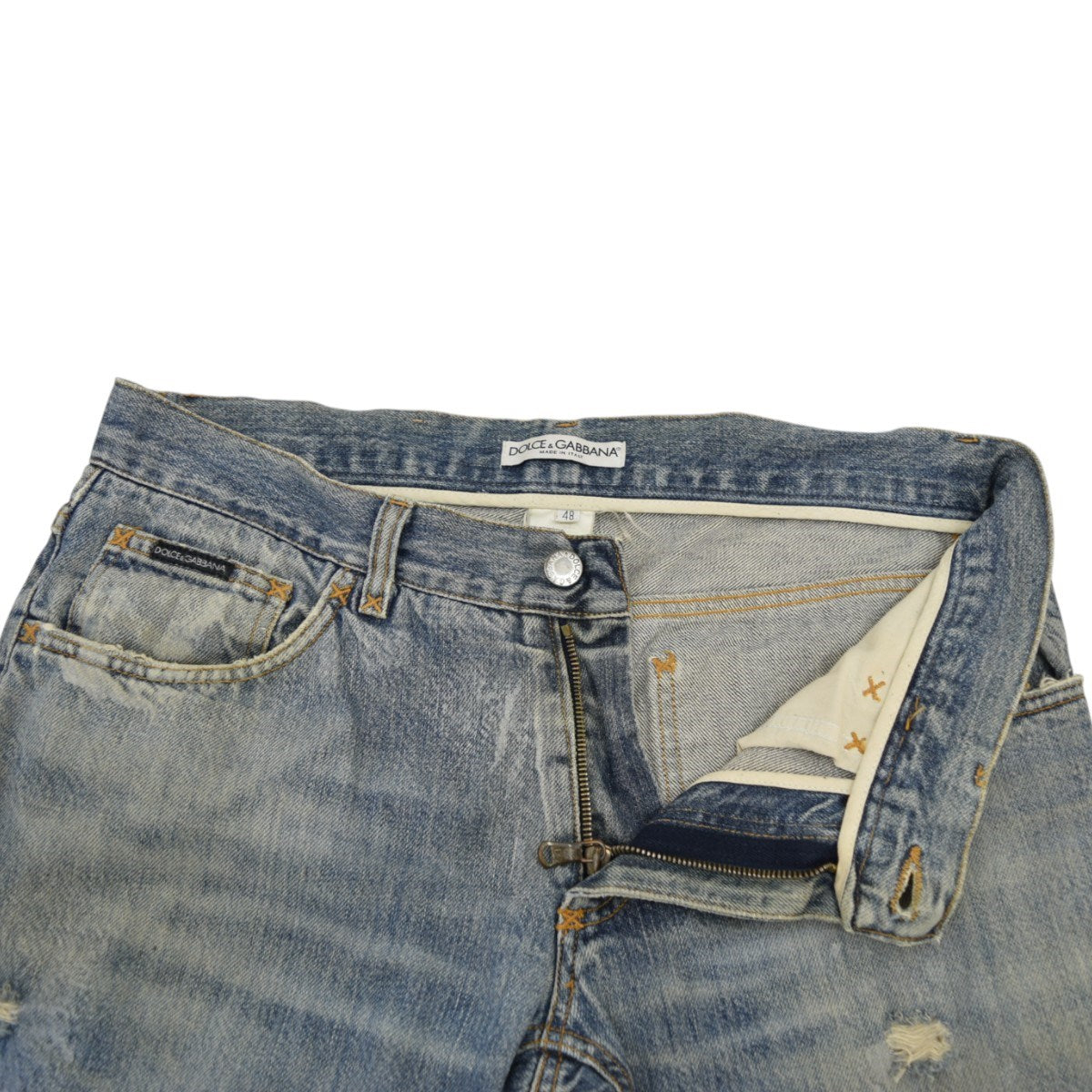 DOLCE ＆ GABBANA(ドルチェアンドガッバーナ) クラッシュ加工