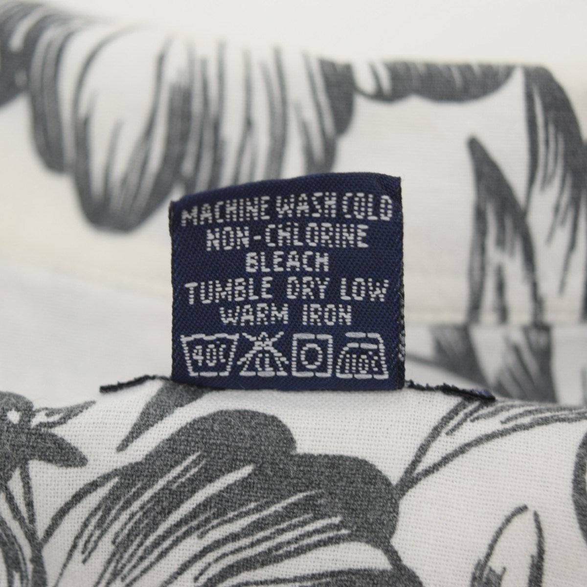 stussy(ステューシー) 裾刺繍コットンアロハシャツ 90Sヴィンテージ