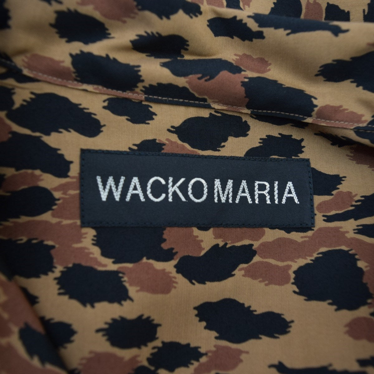 WACKO MARIA(ワコマリア) LEOPARD HAWAIIAN SHIRT L／S