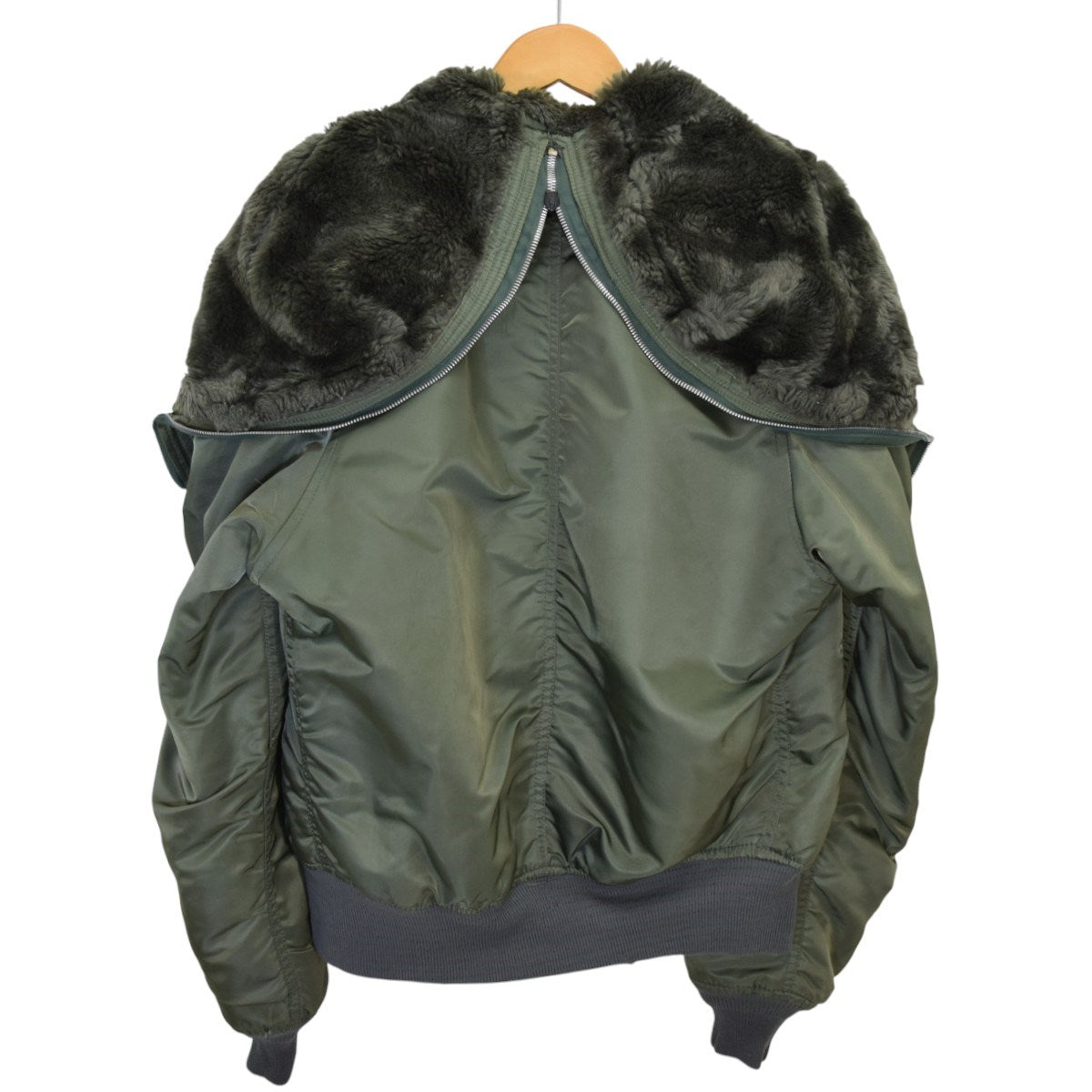 ALPHA フライトジャケット N-2B ALPHA(アルファ) N-2B フライトジャケット 90S MADE IN USA 民
