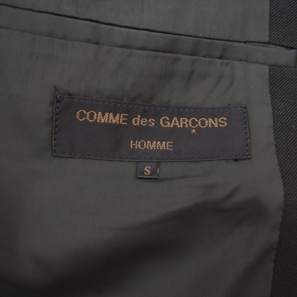comme des garcons 田中オム　ウールジャケット COMME des GARCONS HOMME(コムデギャルソンオム) ウールギャバフラップ