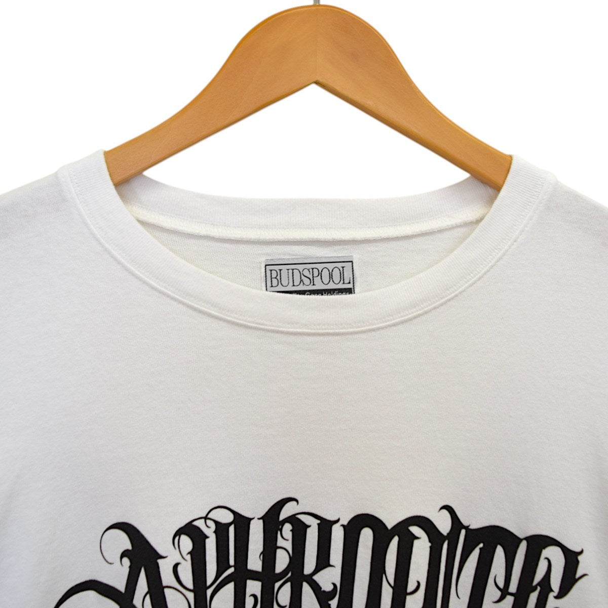 BUDSPOOL CLASSIC LOGO L／S TEEロングスリーブカットソー 古着・中古-3枚目のアイテム画像