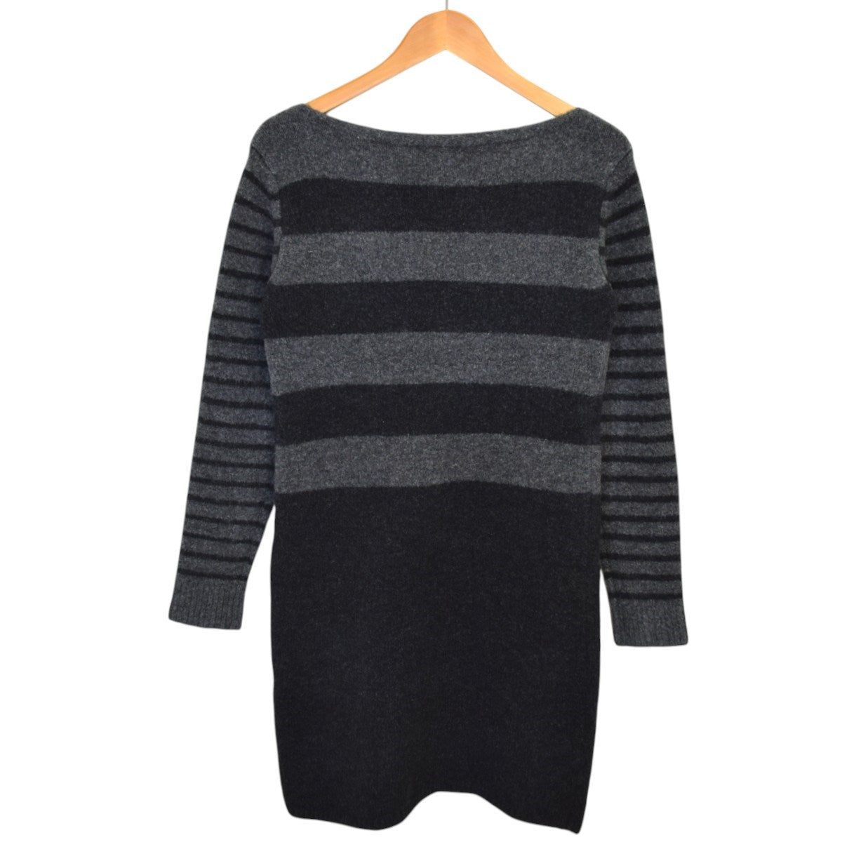 MaxMara(マックスマーラ) ボーダー切替ニットワンピース 最高級白タグ