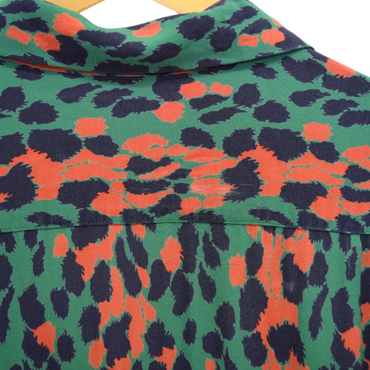 WACKO MARIA(ワコマリア) LEOPARD HAWAIIAN SHIRT LSレオパード