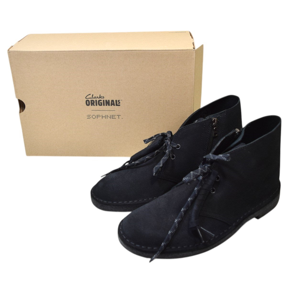 SOPHNET．×CLARKS CLARKS DESERT BOOTSサイドジップ デザート