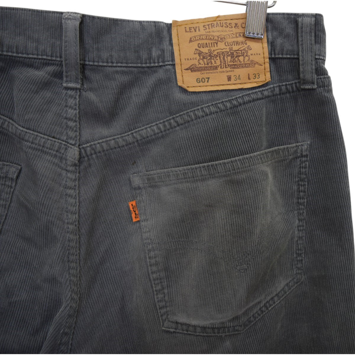 LEVI’S 607 コーデュロイパンツ607-40 古着・中古-8枚目のアイテム画像