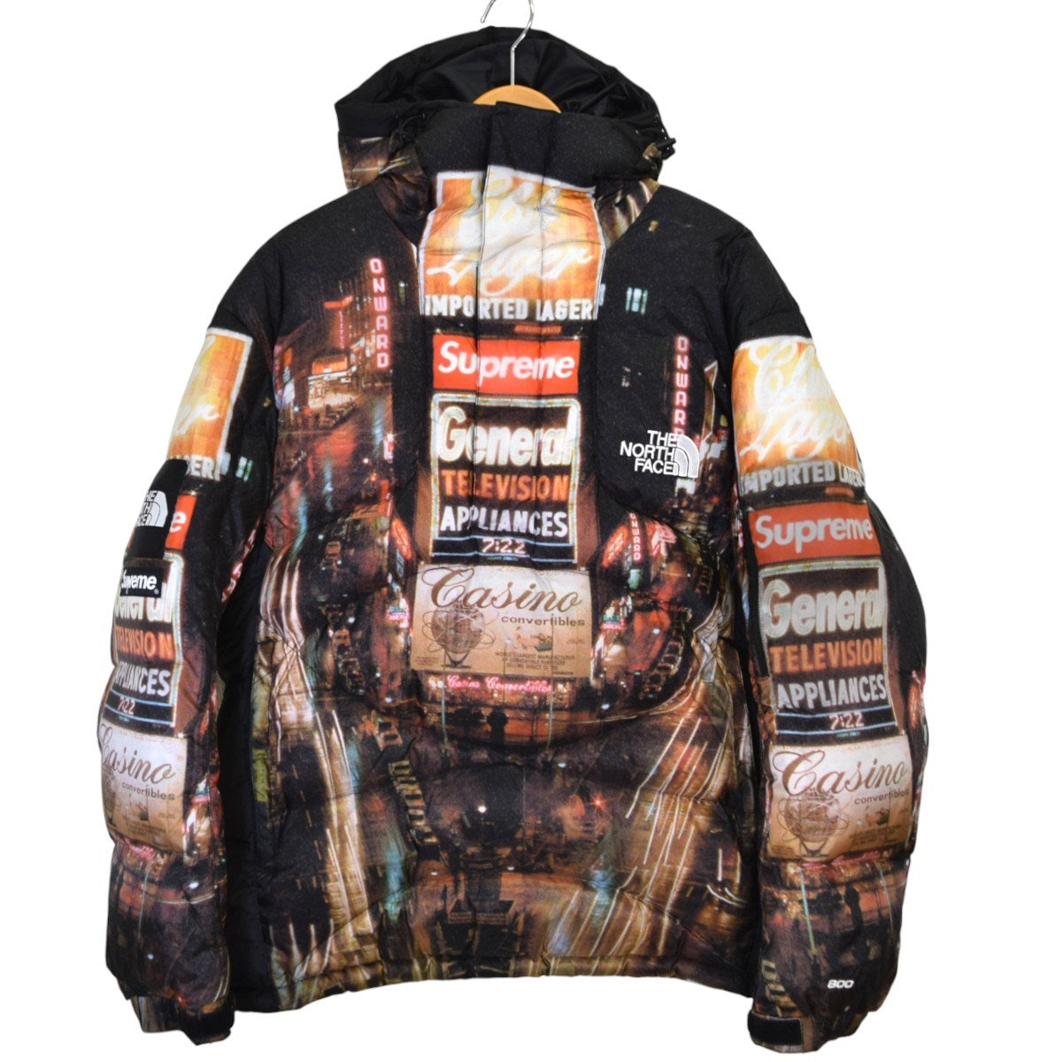 800-Fill Half Zip Hooded Pulloverプルオーバー ダウンジャケット 2022AWND52205I