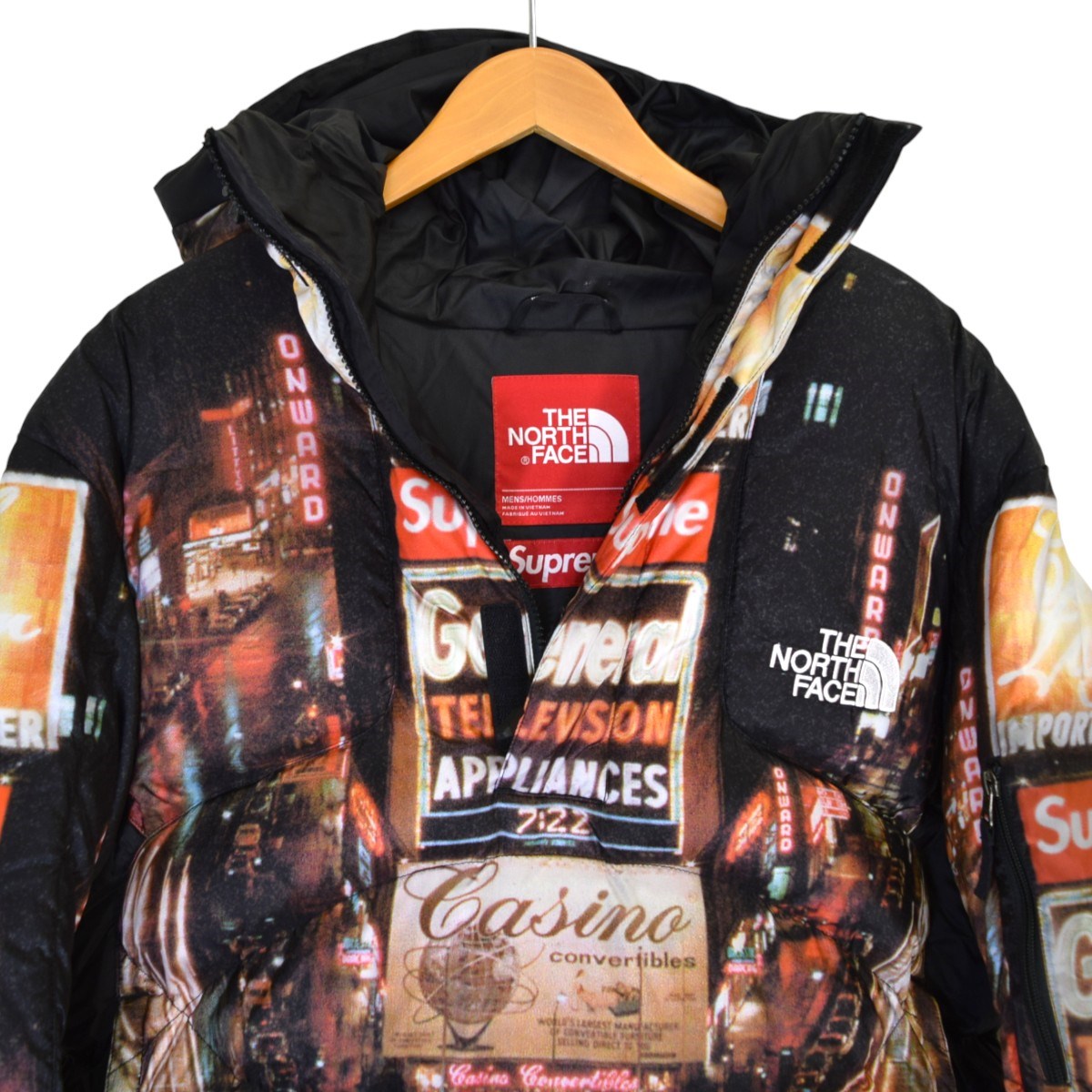 800-Fill Half Zip Hooded Pulloverプルオーバー ダウンジャケット 2022AWND52205I