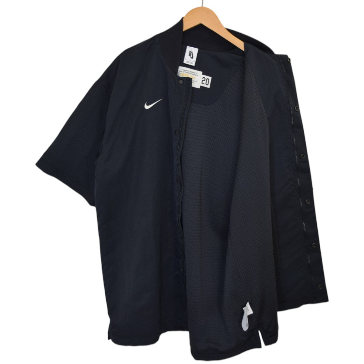 Nike NBA Fear of God ウォームアップジャケット サイズM NIKE×FEAR OF GOD M NRG W WARM UP TOPショートスリーブ ウォーム