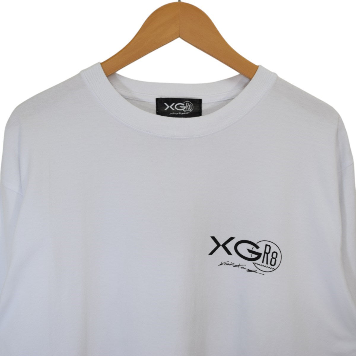 XG × GR8 × KOSUKE KAWAMURA ロンT XXL XG×GR8×KOSUKE KAWAMURA Pigment Dyed Long Sleeve Tee / BLACK