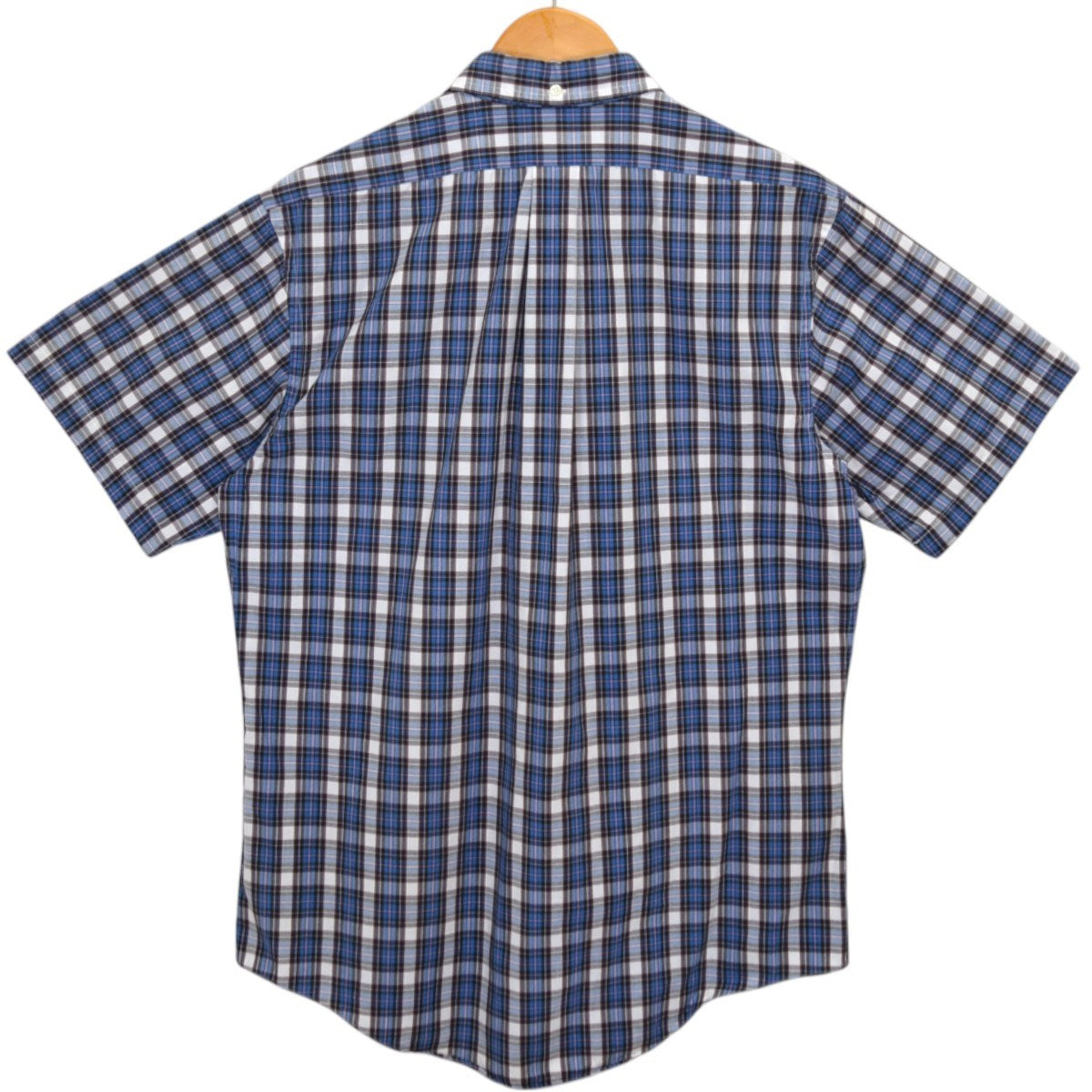 BROOKS BROTHERS ショートスリーブチェックBDシャツ 古着・中古-2枚目のアイテム画像