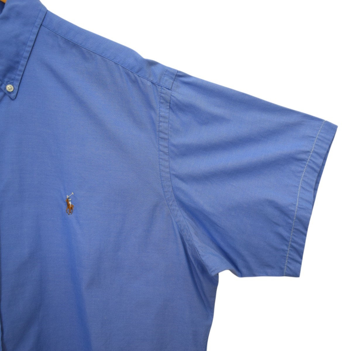 RALPH LAUREN YARMOUTHショートスリーブボタンダウンシャツ 古着・中古-4枚目のアイテム画像