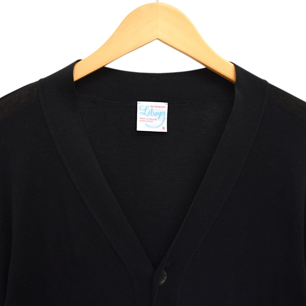 le troyes コットンカーディガン 古着・中古-3枚目のアイテム画像