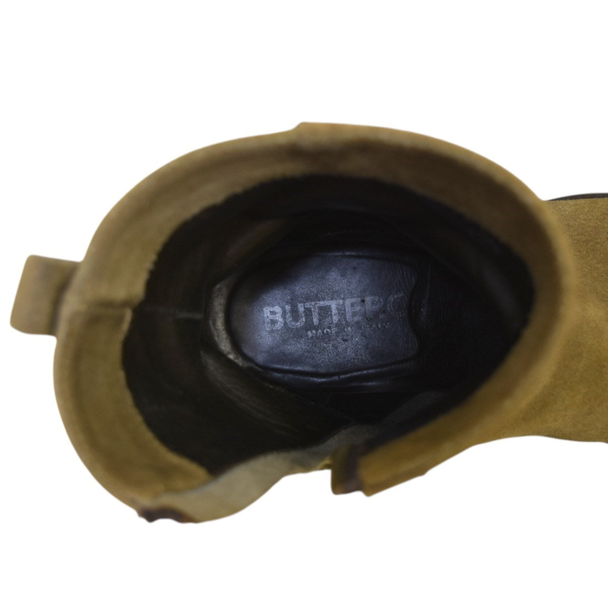 ブッテロ　B1117 スエードブーツ BUTTERO(ブッテロ) スウェードサイドジップブーツB1117 B1117