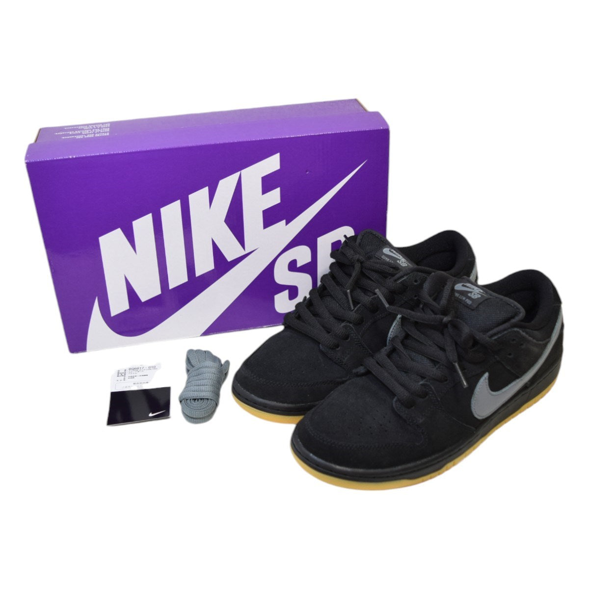 NIKE SB(ナイキSB) Dunk Low Pro Black／Fogダンクロー プロ