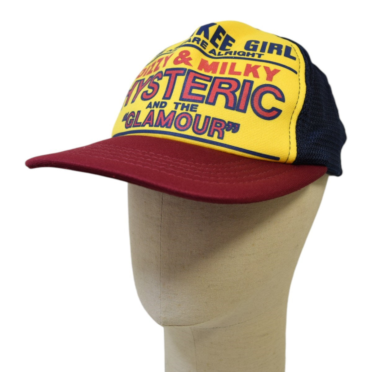 Hysteric Glamour FOR YANKEE GIRLメッシュキャップ 古着・中古-1枚目のアイテム画像