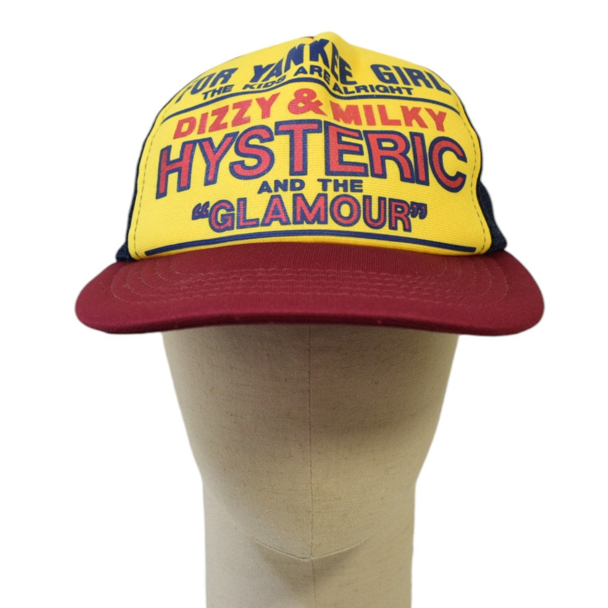 Hysteric Glamour FOR YANKEE GIRLメッシュキャップ 古着・中古-2枚目のアイテム画像