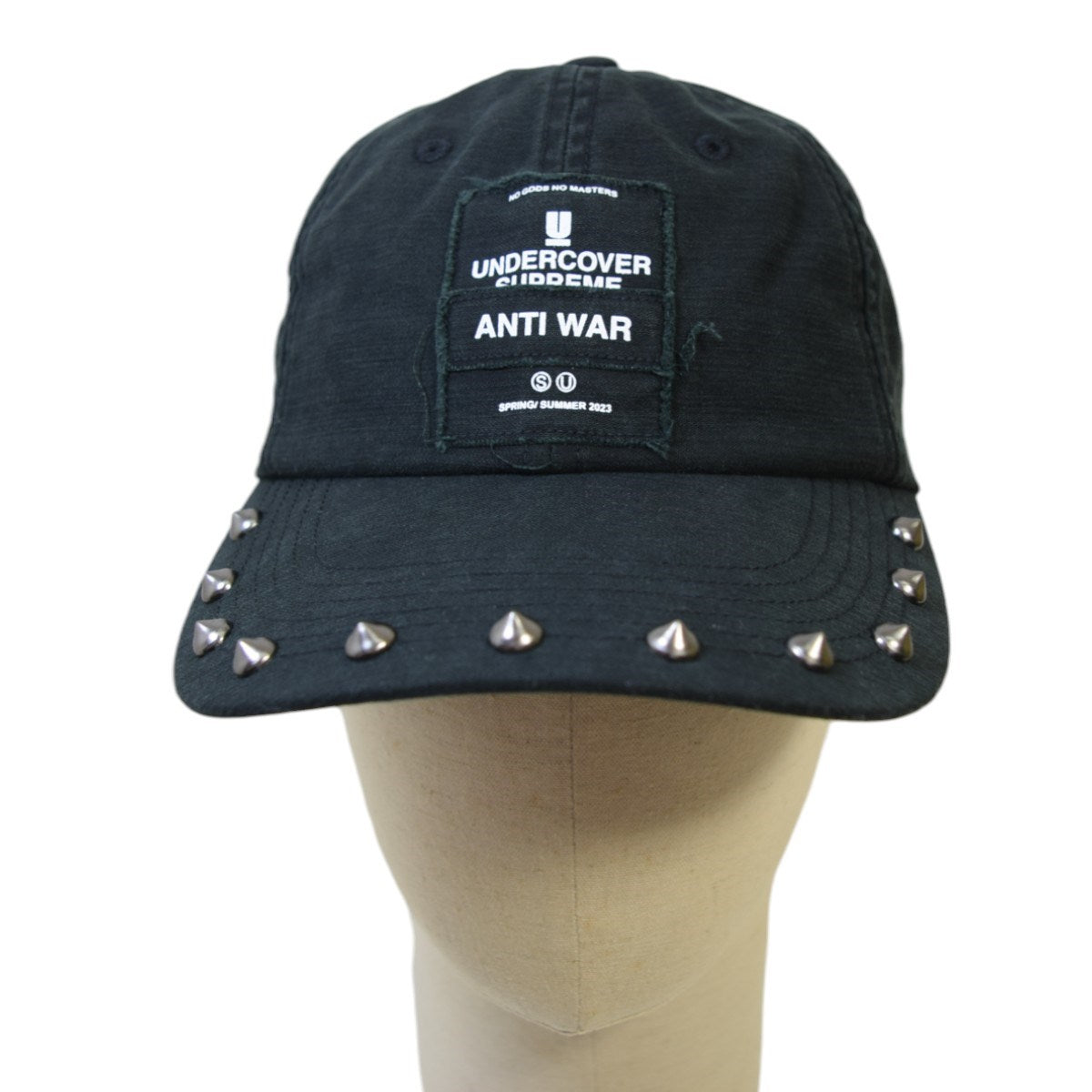 Undercover x Supreme ANTI WAR キャップ Supreme UNDERCOVER Studded 6-Panel (SS23) - $58