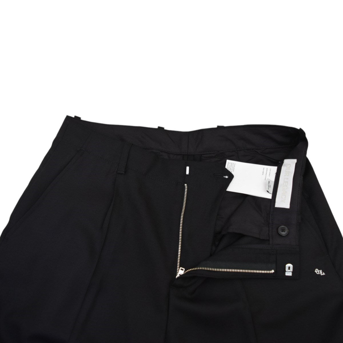 OUR LEGACY(アワーレガシー) BORROWED CHINO Black Panama Wool