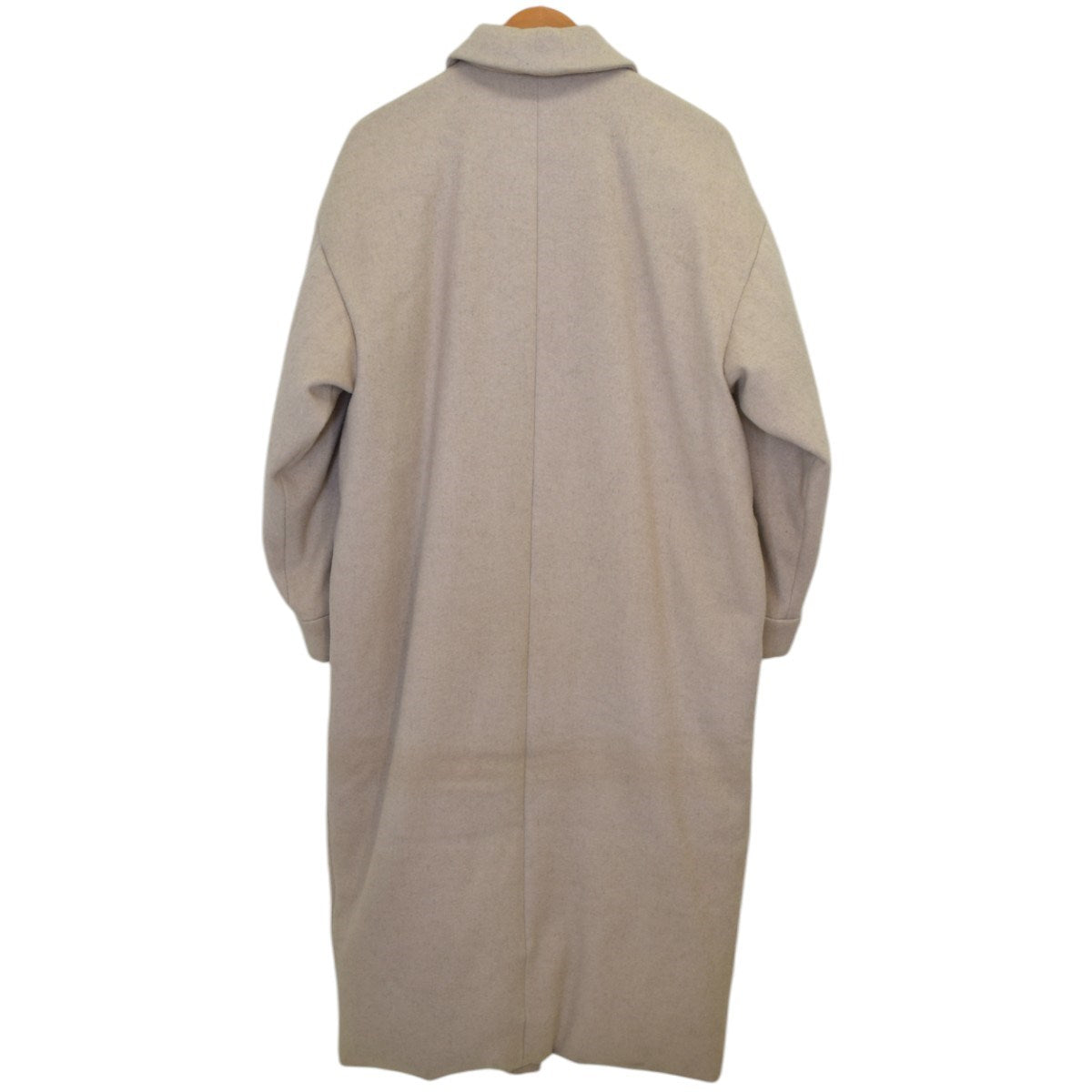 RIM.ARK/Light Melton Down CT/リムアーク/ダウンコート/460DAL30-0330/ウールアウター/マキシ丈/コクーンシルエット/36 Light melton down CT