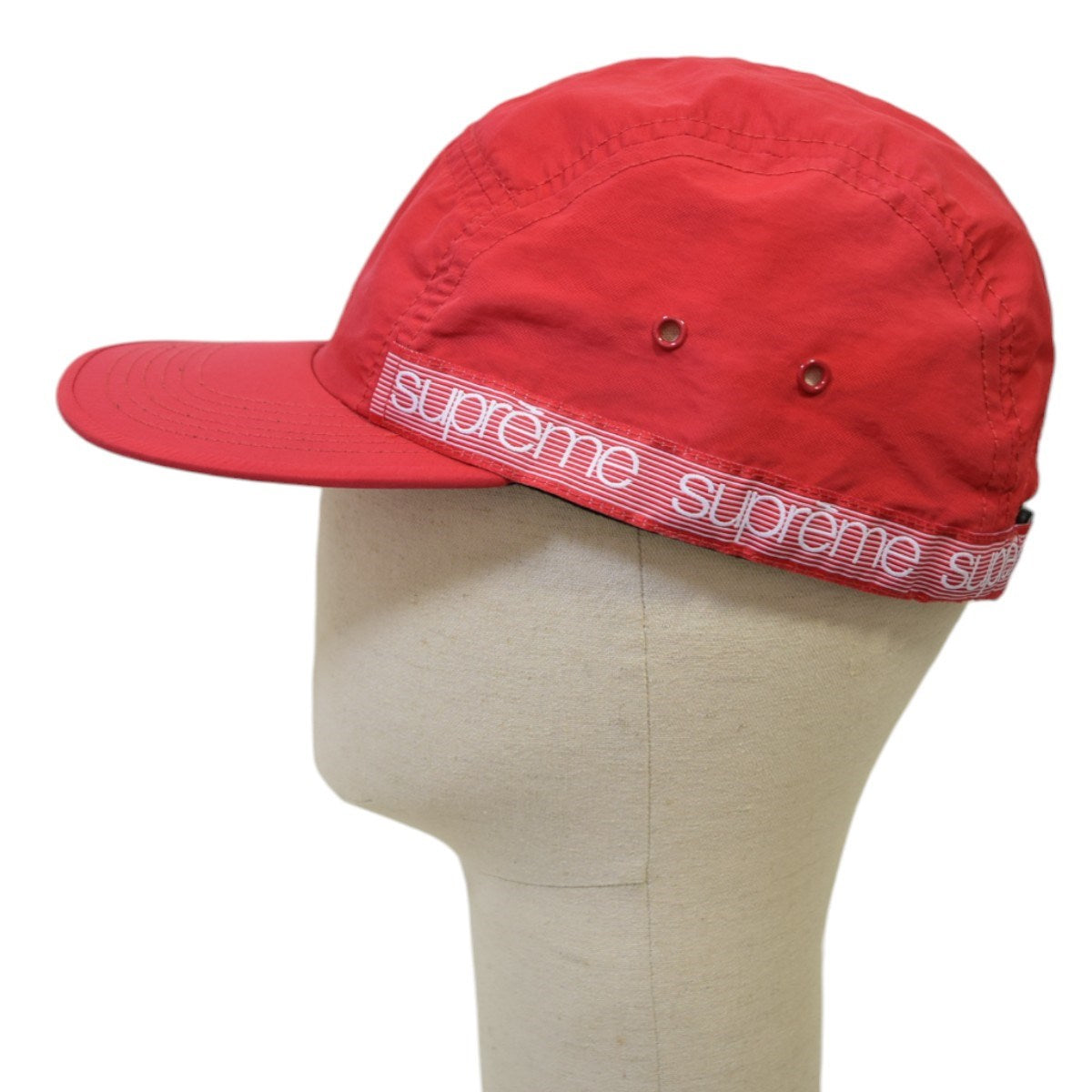 Supreme(シュプリーム) Tonal Taping Camp Capキャップ レッド サイズ