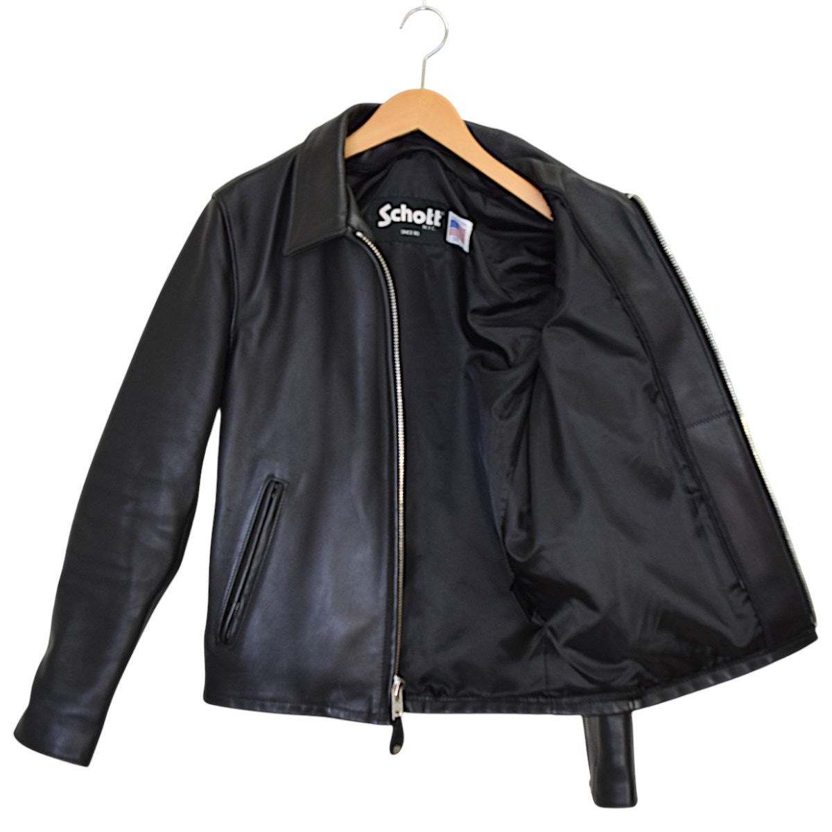 【J】SCHOTT レザートラッカージャケット Schott/ショット/LEATHER TRACKER JACKET/レザートラッカー